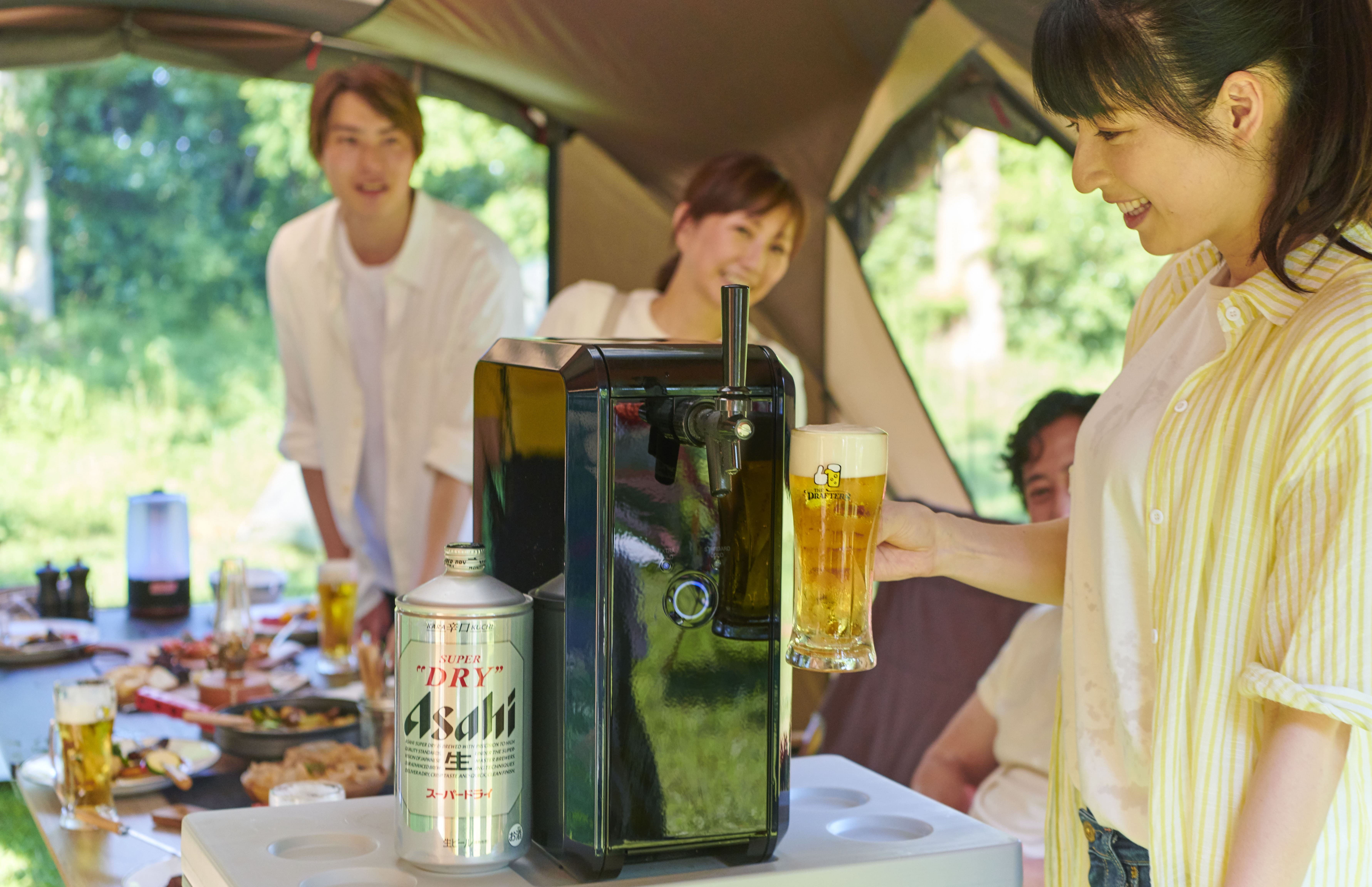 「本格泡リッチサーバー」でワンランク上の大人のBBQ | ハレの日、アサヒ | 毎日をおいしく楽しく