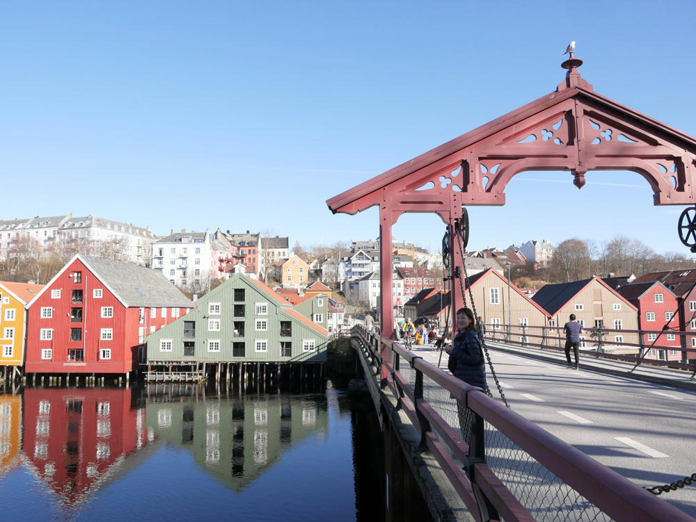訪れたのはノルウェー第３の都市、トロンハイム
